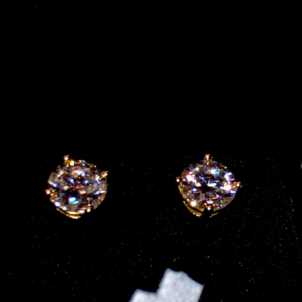 2CTTW GRA CERTIFIED Moissanite Diamond earrings, gift 100% passes diamond tester - Picture 3 of 10